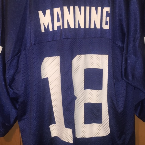 Indianapolis Colts 18 Manning Jersey L - Picture 7 of 7